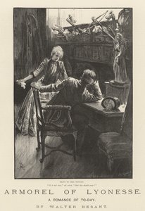 Armorel de Lyonesse, Un Romance de Hoy, por Walter Besant de Frederick Barnard